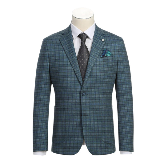 Men's Half Canvas Blazer