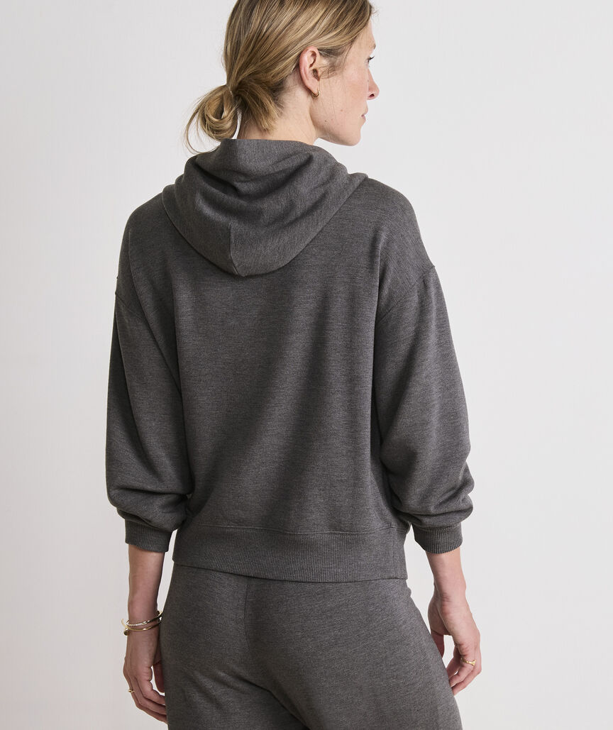 Dreamcloth Hoodie With Satin Drawcords