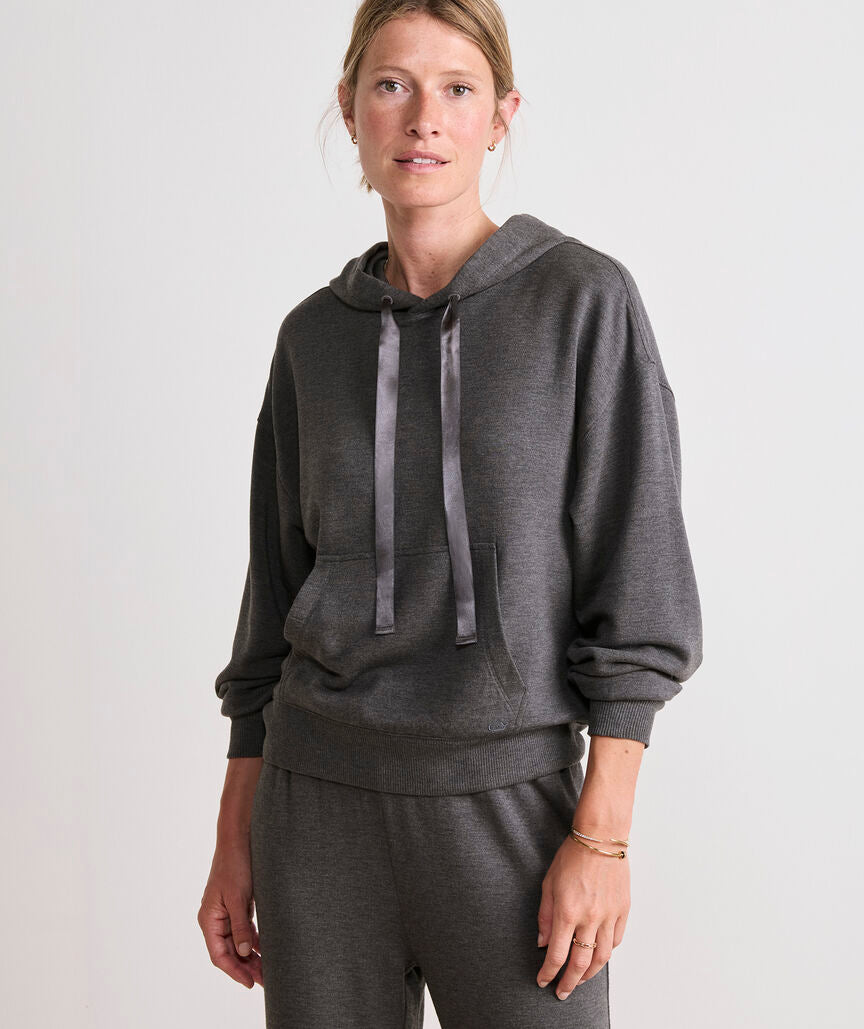 Dreamcloth Hoodie With Satin Drawcords