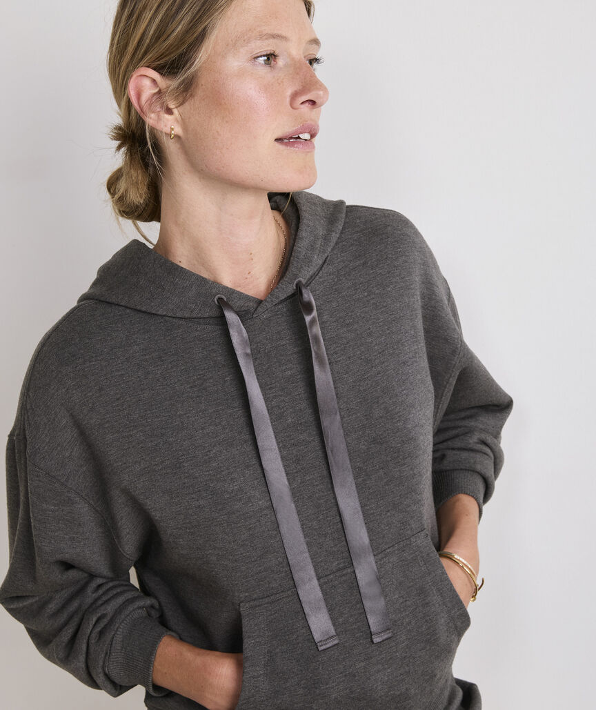 Dreamcloth Hoodie With Satin Drawcords