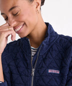 Coastal Quilted Half Zip