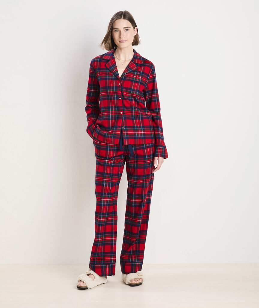 Women's Flannel Pajama Set