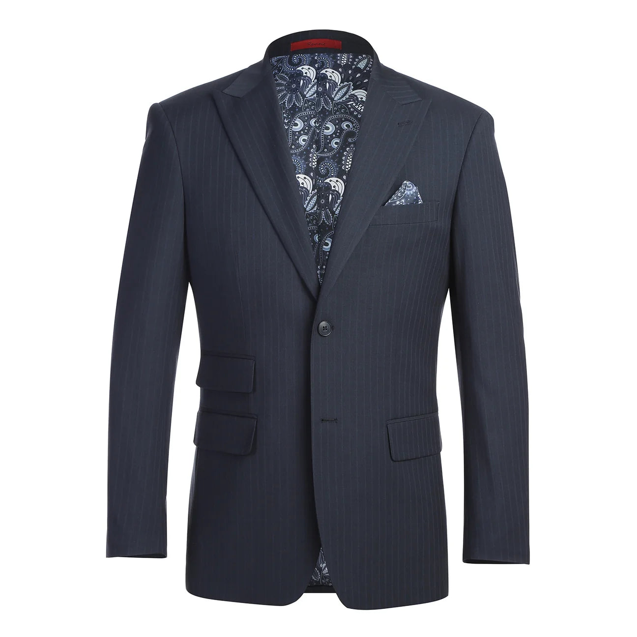 Prestige Navy Pinstripe Suit