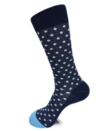 Vannucci Couture Mini Diamond Sock