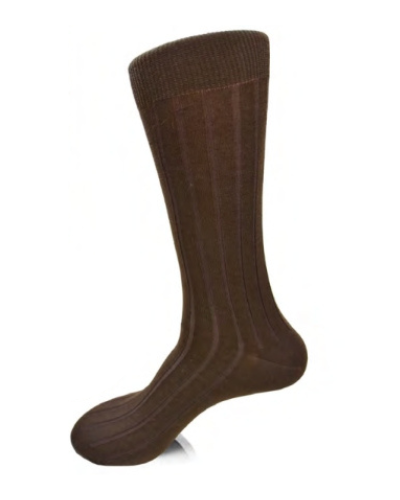 Vannucci Couture Ribbed Sock
