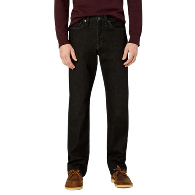 Charisma Relaxed Straight Jeans in Charcoal Comfort