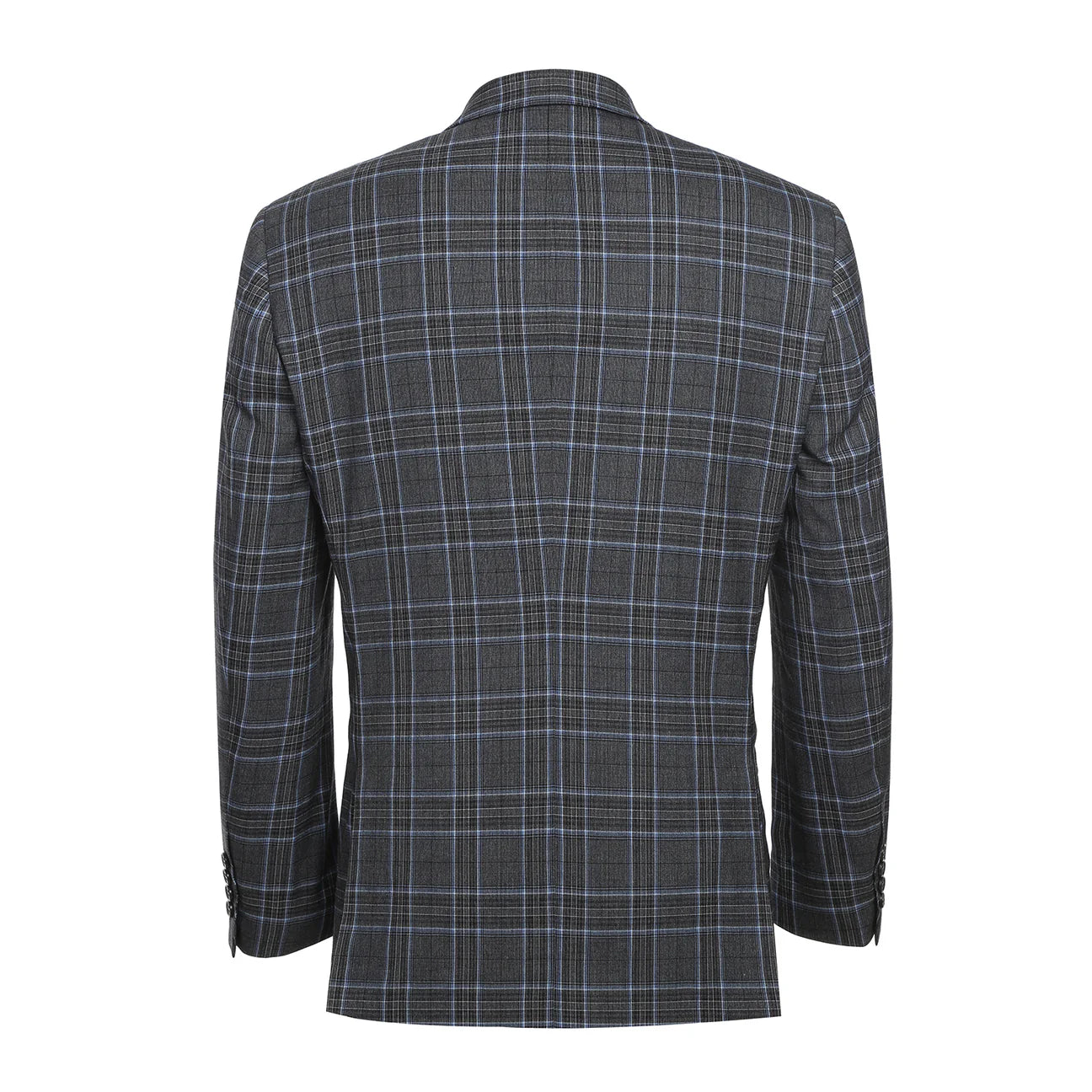 Slim Fit Checked Suit Jacket