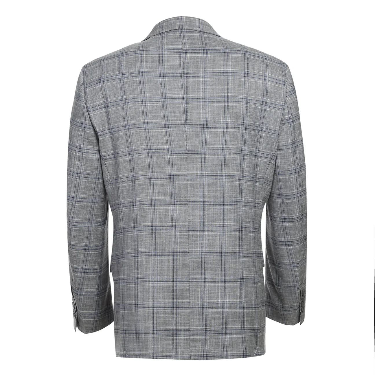 Classic Fit Checked Suit Jacket