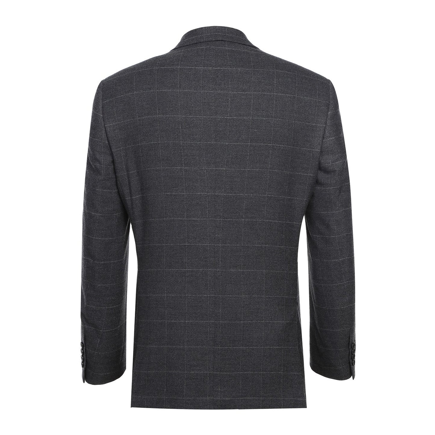 Slim Fit Checked Suit