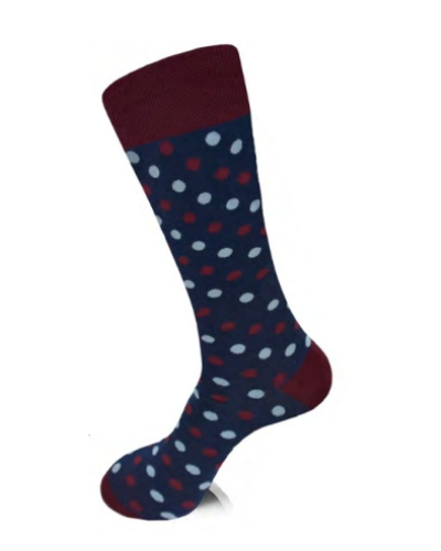 Vannucci Couture Polka Dot Socks