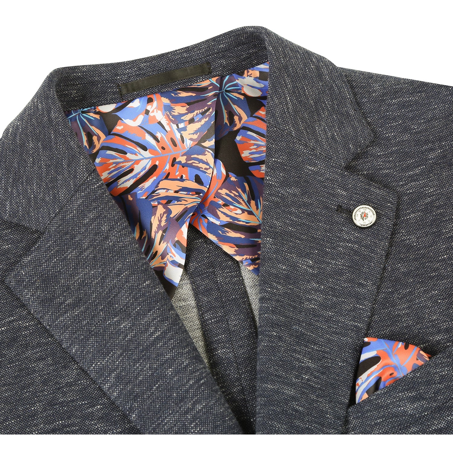 Knit Half Canvas Blazer