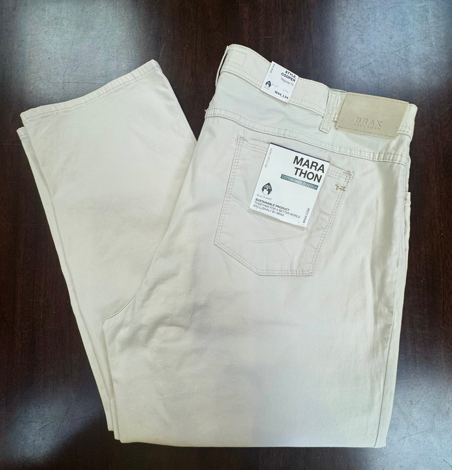 Marathon: Five-Pocket Pants in Regular Fit