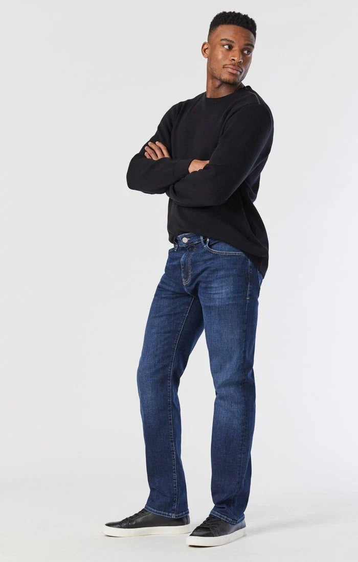 Marcus Slim Straight Leg Jeans - Deep Organic Move