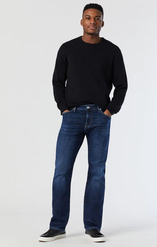 Marcus Slim Straight Leg Jeans - Deep Organic Move