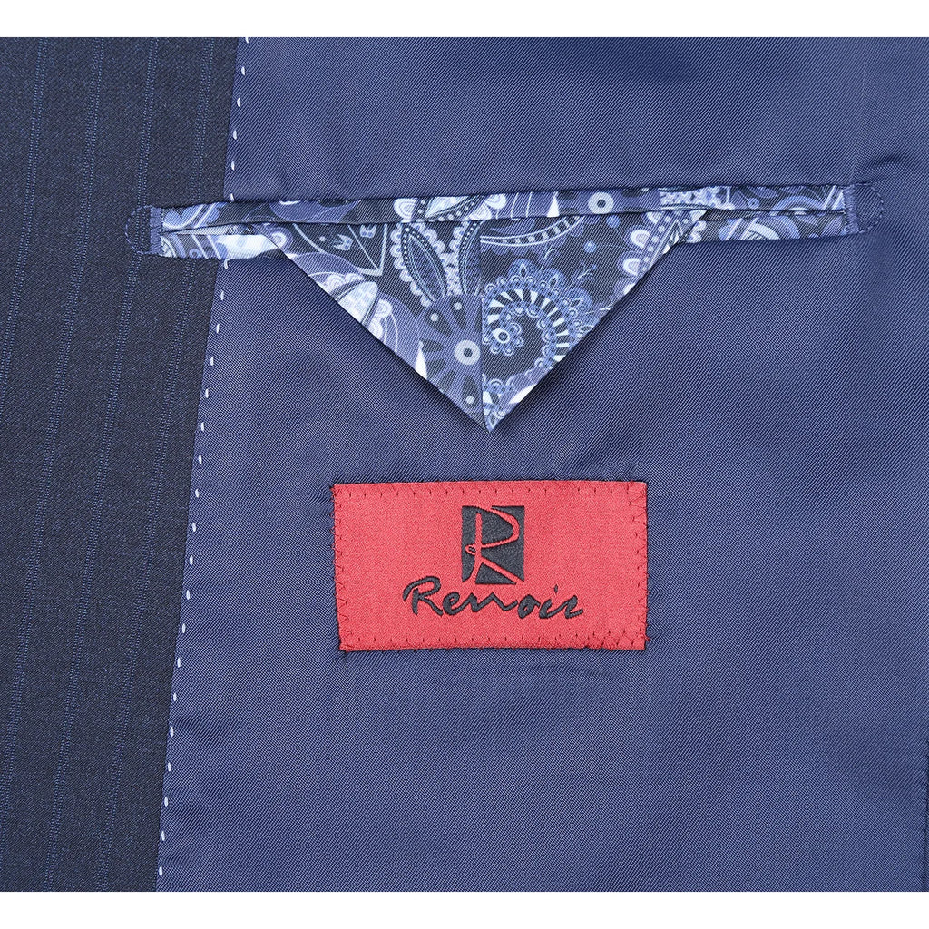Prestige Navy Pinstripe Suit