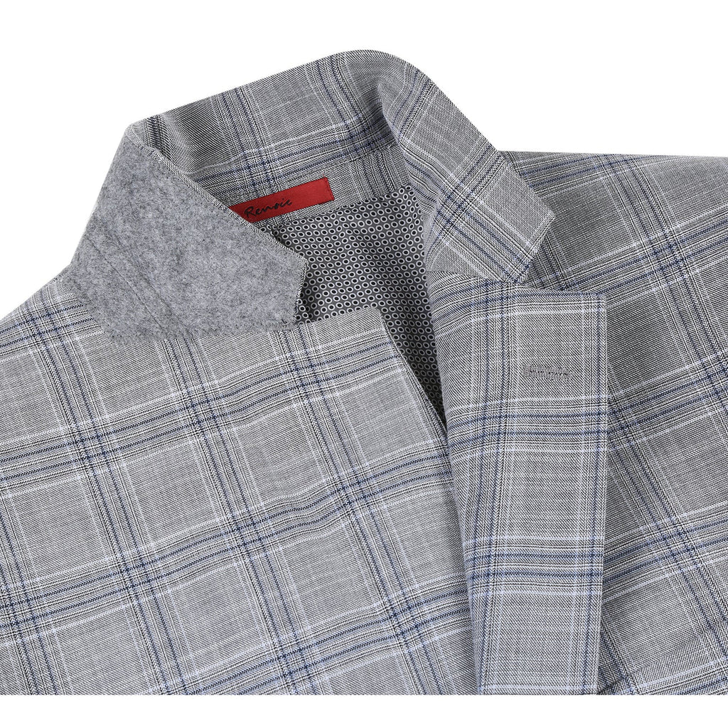 Classic Fit Checked Suit Jacket