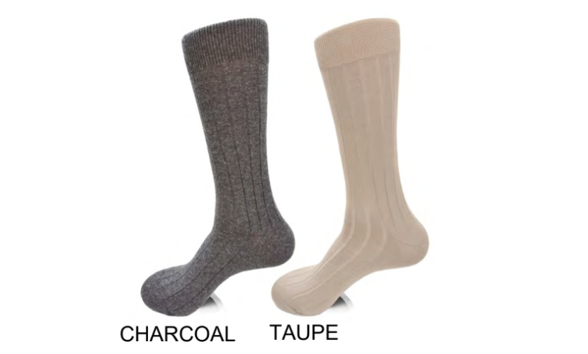 Vannucci Couture Ribbed Sock