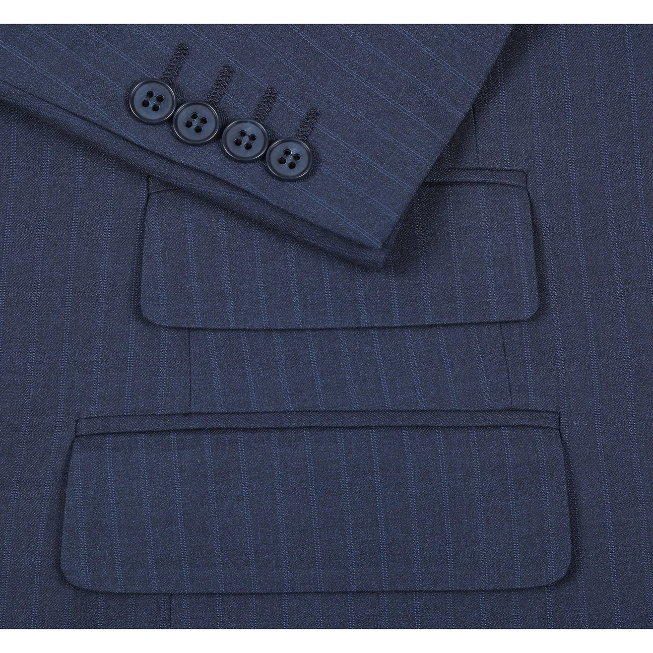 Prestige Navy Pinstripe Suit