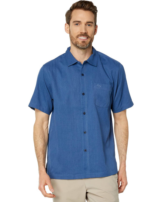 Coastal Breeze Check IslandZone® Camp Shirt