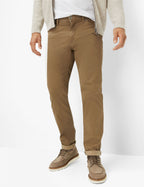 Marathon Print: Five-Pocket Pants in Straight Fit
