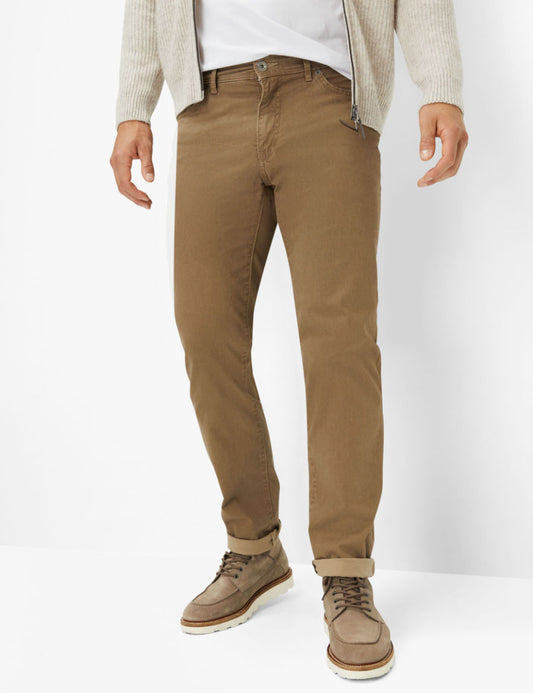 Marathon Print: Five-Pocket Pants in Straight Fit