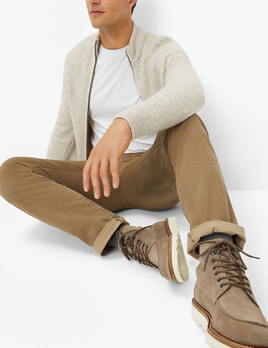 Marathon Print: Five-Pocket Pants in Straight Fit