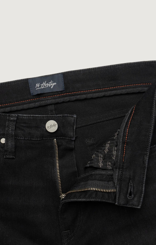 Charisma Relaxed Straight Jeans in Smoke Organic Ultra