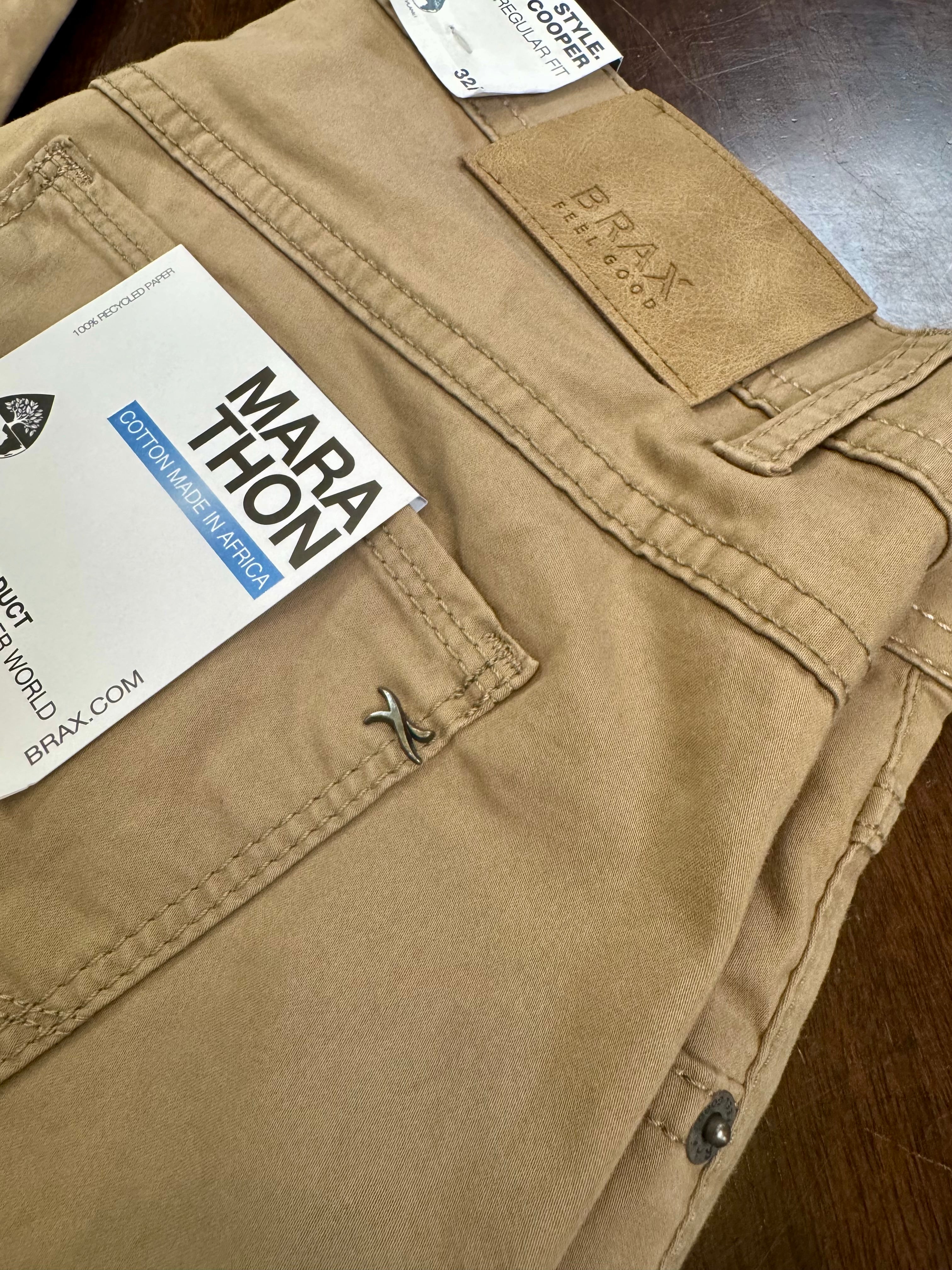 Marathon: Five-Pocket Pants in Regular Fit