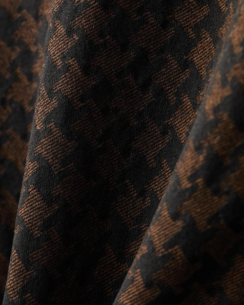 Après Houndstooth Seamless Quarter Zip