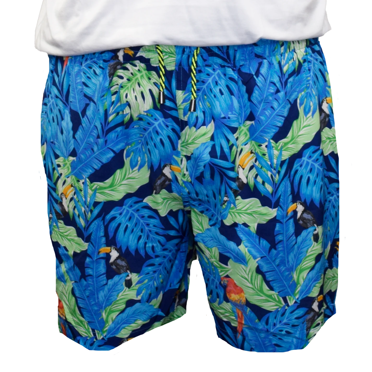 Tropical Bird Swim Trunks