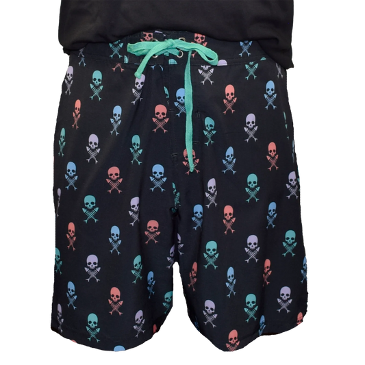 Skulls & Fish Bones Boardshorts