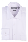 Two Ply Cotton Classic Fit Dress Shirt White
