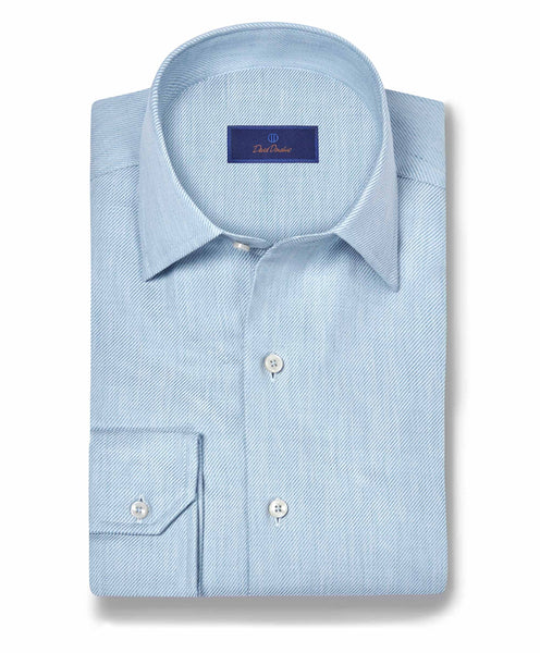 Sky Cotton-Cashmere Sport Shirt