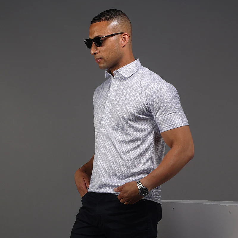 Semi-Spread Collar Polo