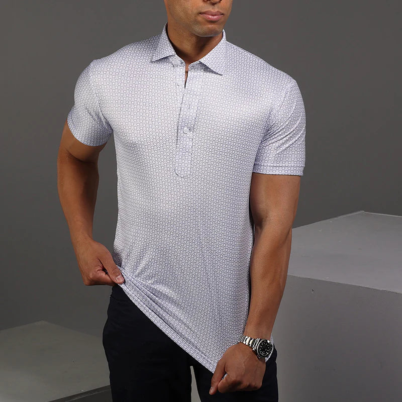 Semi-Spread Collar Polo