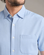 Commuter Seersucker Short Sleeve Button Down