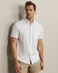 Commuter Seersucker Short Sleeve Button Down