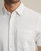Commuter Seersucker Short Sleeve Button Down