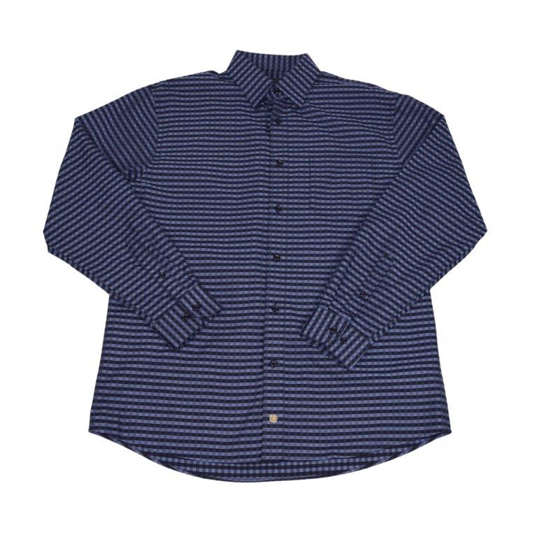 Overlay Check Sport Shirt