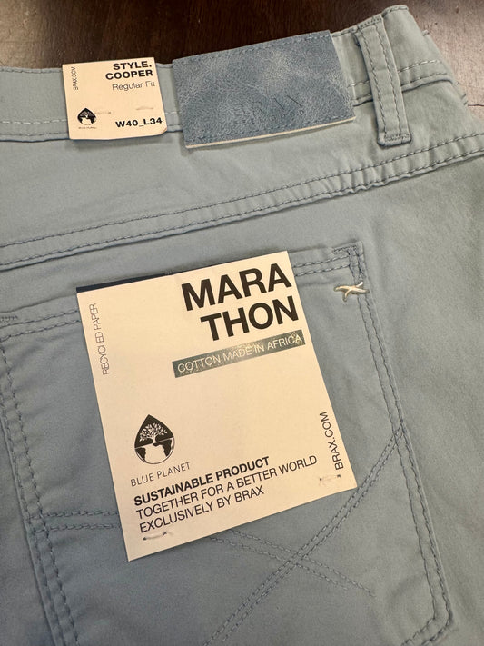 Marathon: Five-Pocket Pants in Regular Fit