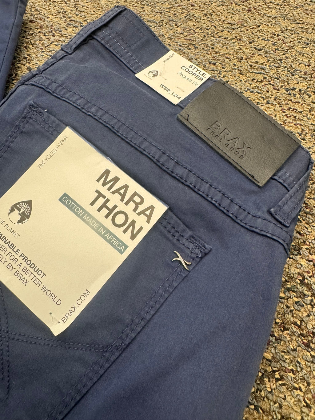 Marathon: Five-Pocket Pants in Regular Fit
