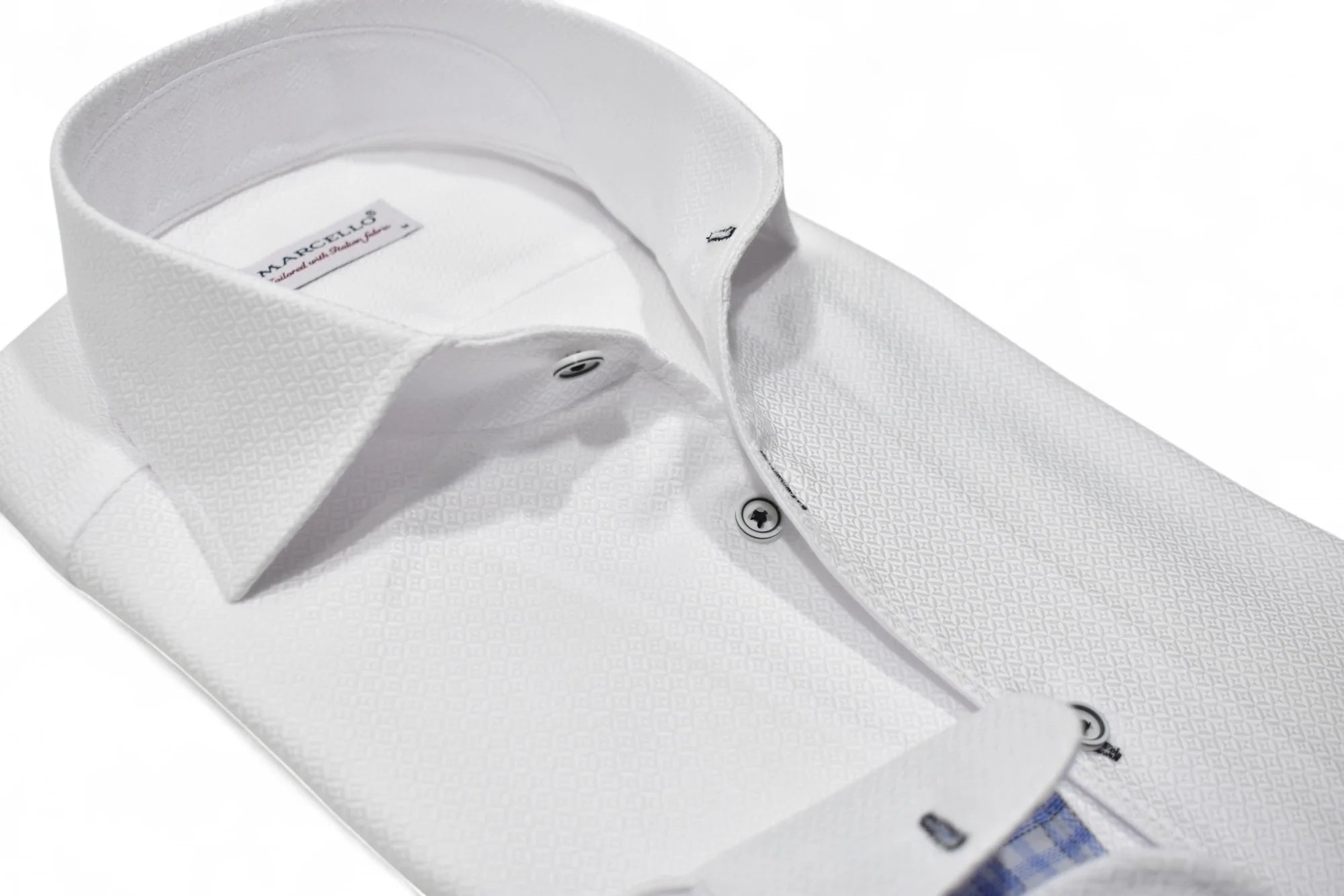 Manhattan White Diamond Shirt Sport Shirt
