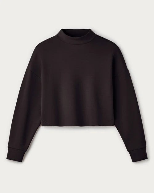 DreamGlow Cropped Mock Neck