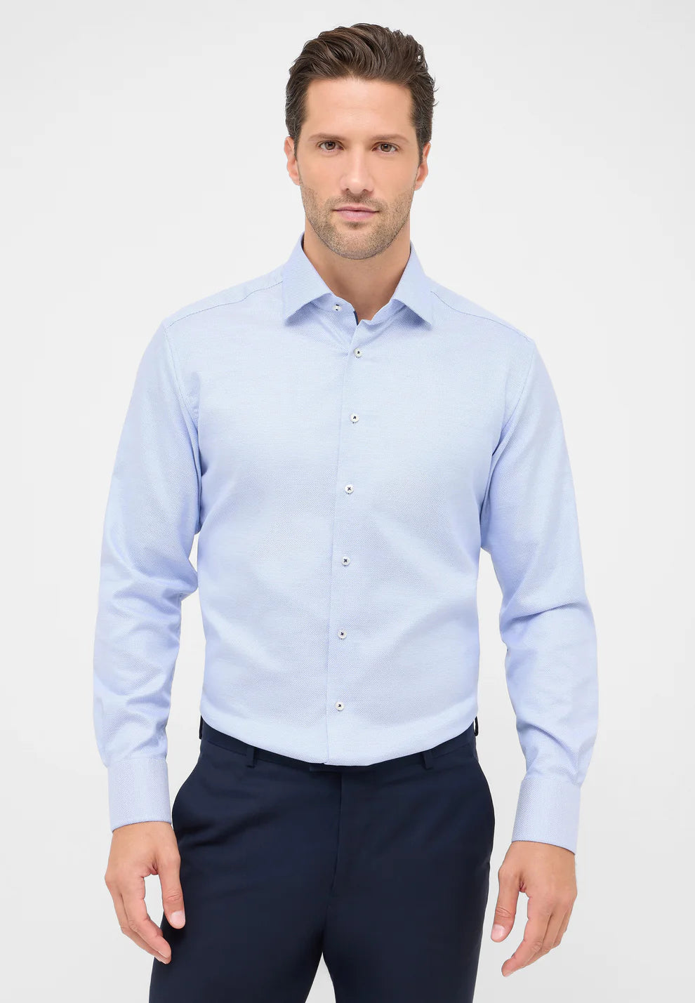Structured Modern Fit Twill with Tape Front