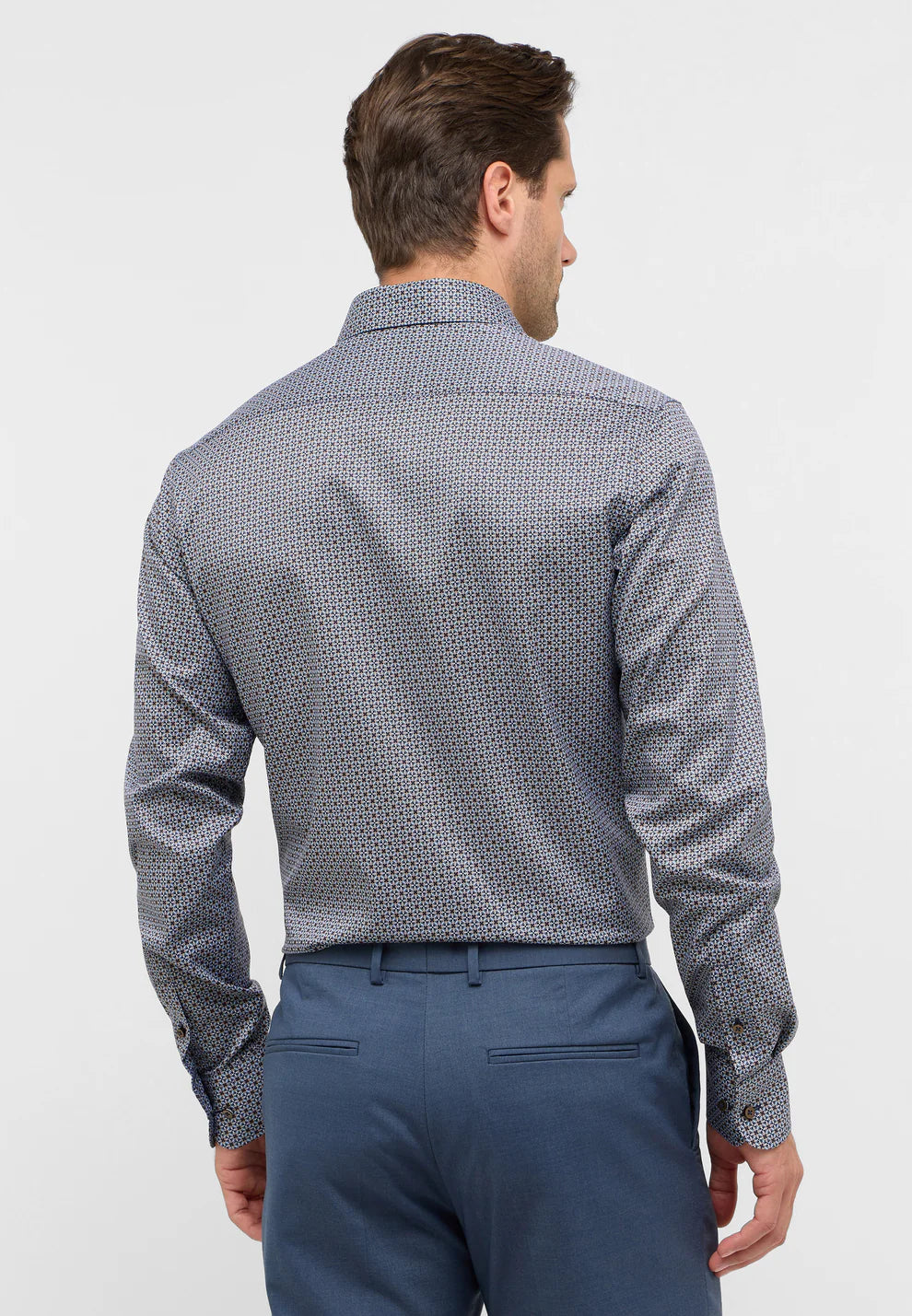 Premium Printed Twill Dress Shirt