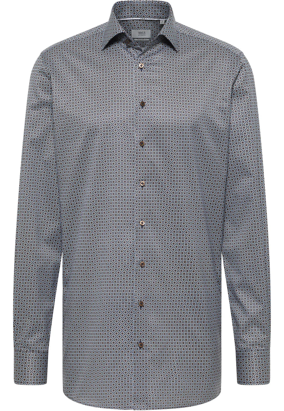 Premium Printed Twill Dress Shirt