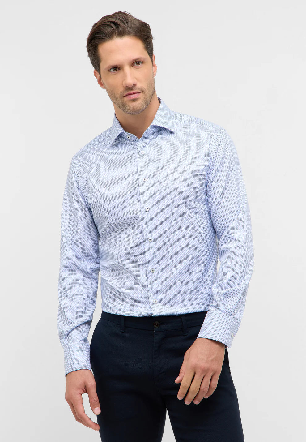 Structured Kettlance Dress Shirt