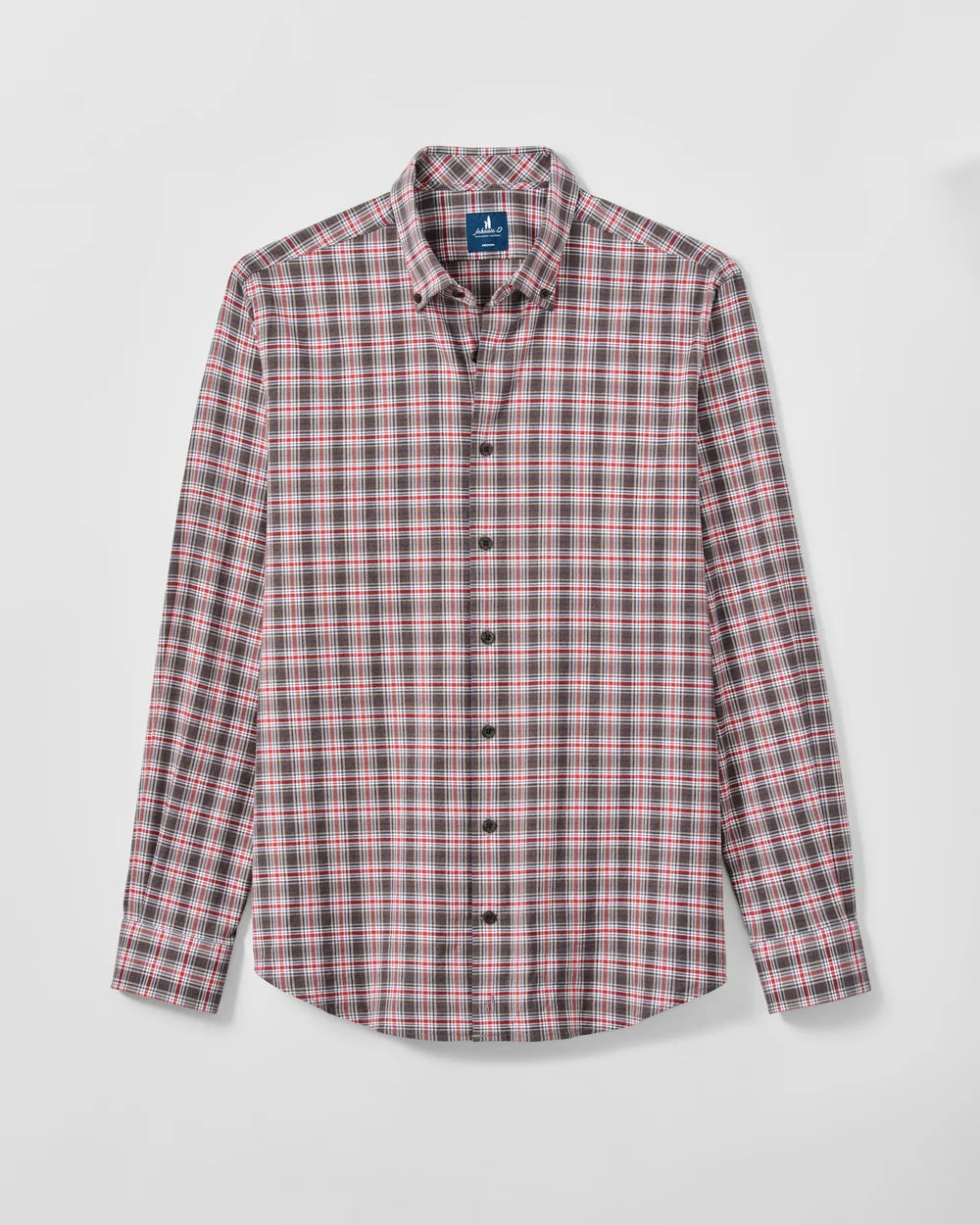 Performance Flannel Button Down Shirt - Lane Forest Pane