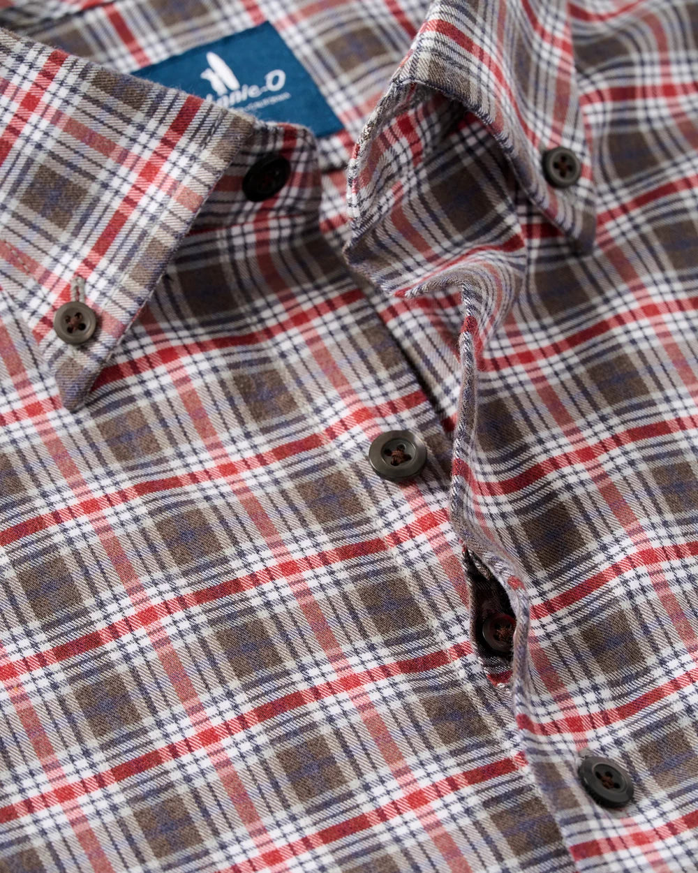 Performance Flannel Button Down Shirt - Lane Forest Pane