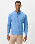 Hoppin Ribbed Knit Performance Quarter Zip Pullover